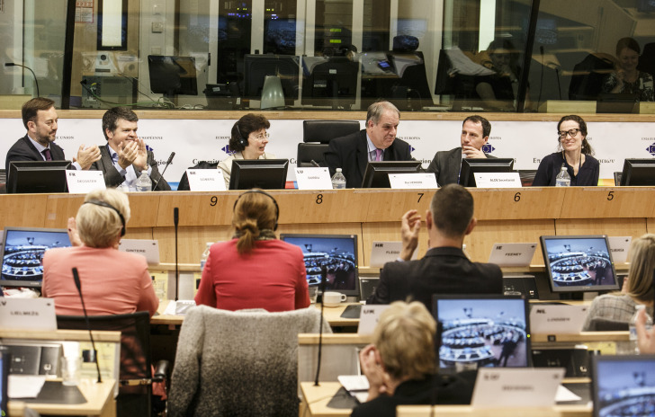ALDE group photo, Bas Verkerk