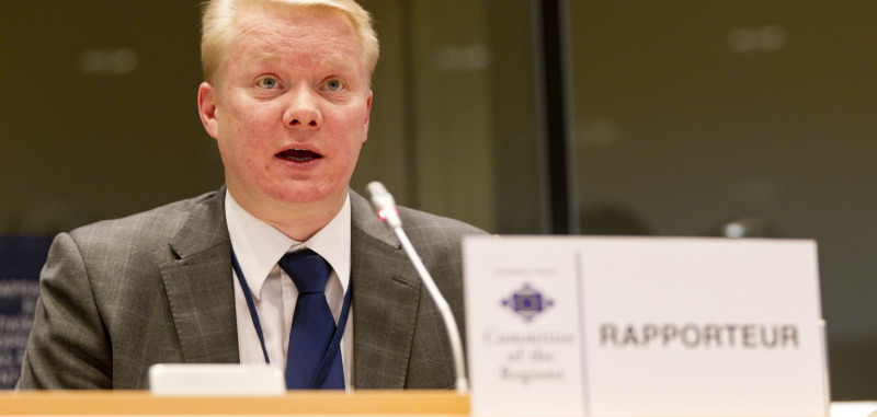 Ossi Martikainen, Food Waste, ALDE Group in the European Committee of the Regions