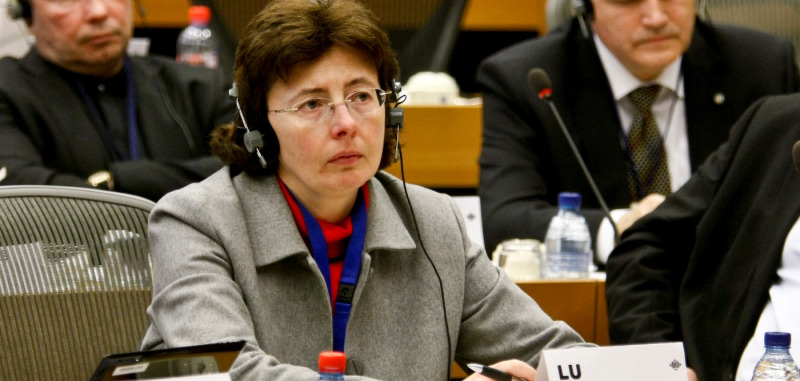 Agnes DUDU, ALDE group meeting