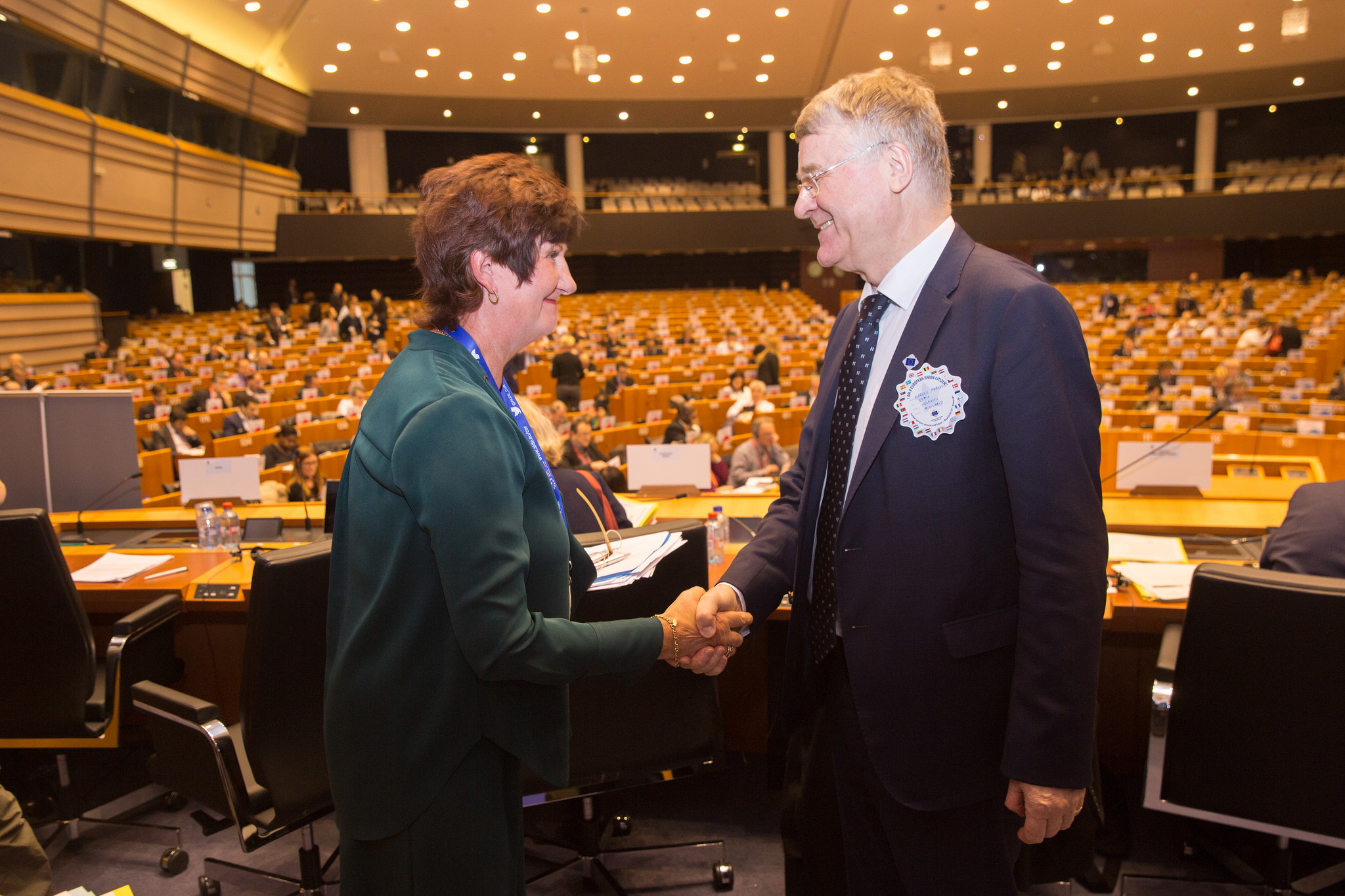 Ewa-May Karlsson and Markku Markkula